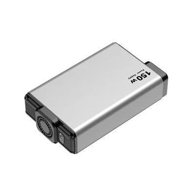 Powerology 32000mAh 150W Mini Power Station With AC Output Grey