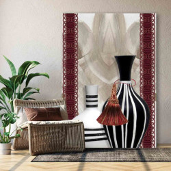 A beautiful classic Vase painting with a modern design