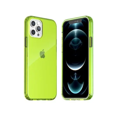 Case Iphone 12 Pro Duple Araree - Neon Yellow