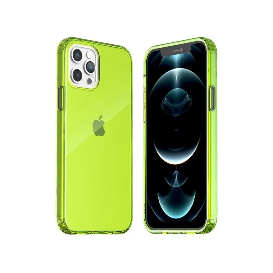 Case Iphone 12 Pro Duple Araree - Neon Yellow
