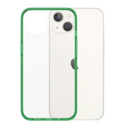 PanzerGlass ClearCase iPhone 13 Antibacterial Military grade - Lime