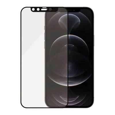 PanzerGlass CF CamSlider Antibacterial iPhone 12 / iPhone 12 Pro - Clear/Black