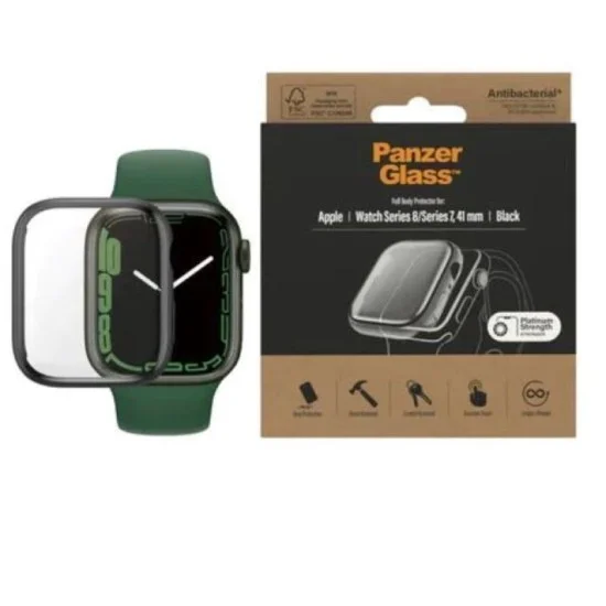 Panzerglass&trade; Screen Protection Full Body Apple Watch Series 8 | 7 | 41Mm| Black
