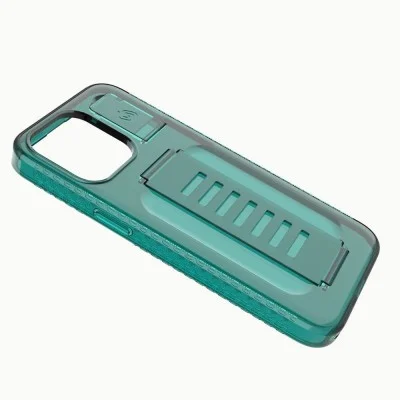 Cover Iphone 15 Pro Max Boost With Kickstand Grip2U (Teal)
