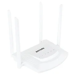 Porodo High-Speed 4G Router 300Mbps Wifi & 4G LTE - White