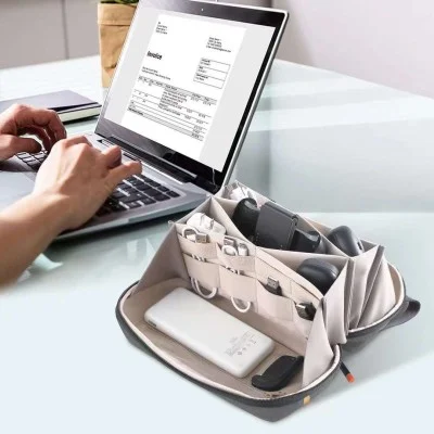 Rennes luxury waterproof handbag - Gray