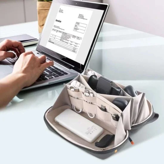Rennes luxury waterproof handbag - Gray