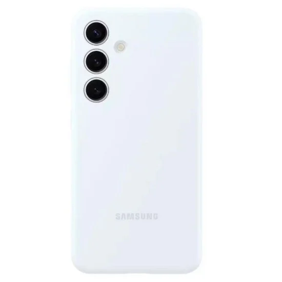 Samsung Silicone Case for Galaxy S24 Ultra - White