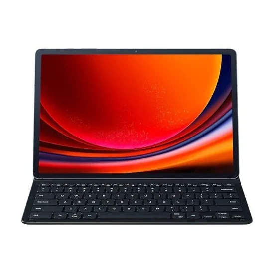 Cover Samsung Tab S9+ Book Cover Keyboard Slim - Black