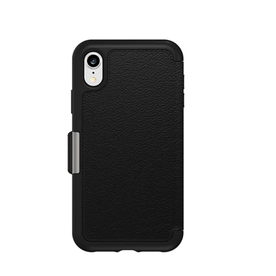 OtterBox iPhone XR Strada Folio Case - Shadow Black