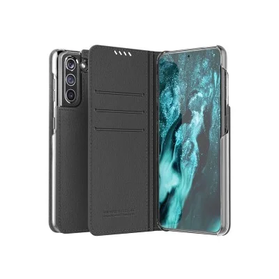 Cover Samsung S21 Plus Mustang Diary Flip Case Araree - Black