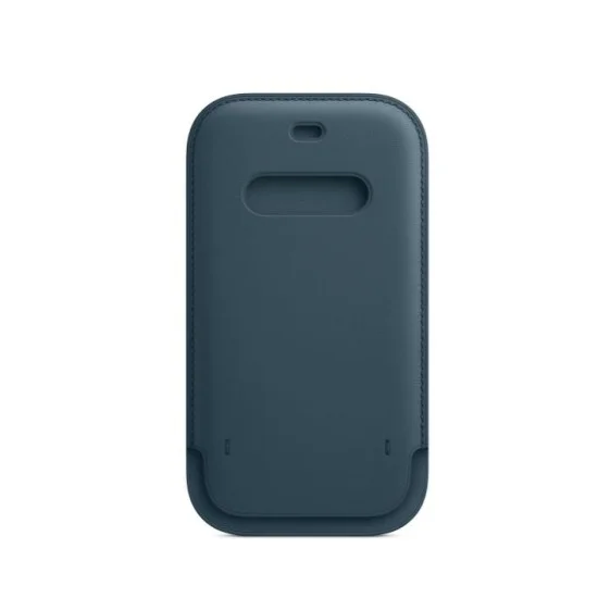 Cover Iphone12 Pro Max Leather Sleeve With Magsafe - Baltic Blue - Baltic Blue