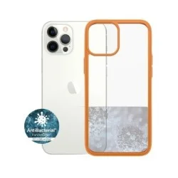 Panzer iPhone 12-12 Pro Anti-Bacterial Case - Orange
