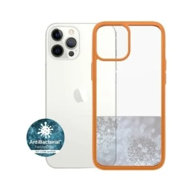 Panzer iPhone 12-12 Pro Anti-Bacterial Case - Orange
