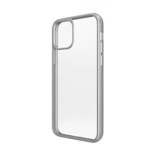 Panzer iPhone 12-12 Pro Anti-Bacterial Case - Silver