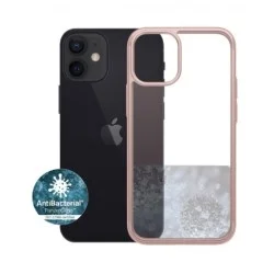 Panzer iPhone 12-12 Pro Anti-Bacterial Case - Rosegold