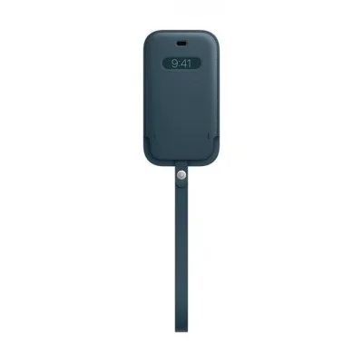 Cover Iphone12 Pro Max Leather Sleeve With Magsafe - Baltic Blue - Baltic Blue
