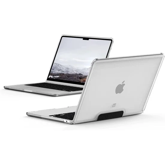 Protective Cover Macbook Air M2 2022 Lucent Case Uag - Ice/Black