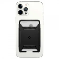 Spigen Rugged Armor Magnetic Card Wallet (Black)