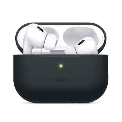 Elago AirPods Pro 1&2 Silicone Hang Case - Black