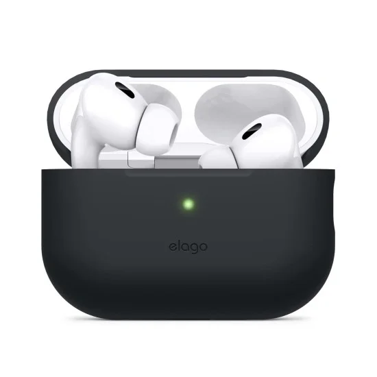 Elago AirPods Pro 1&2 Silicone Hang Case - Black