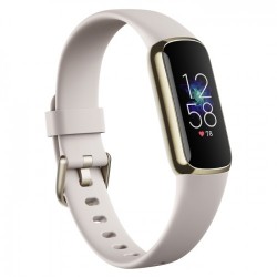 Fitbit Luxe Fitness And Wellness Tracker - Soft Gold/White