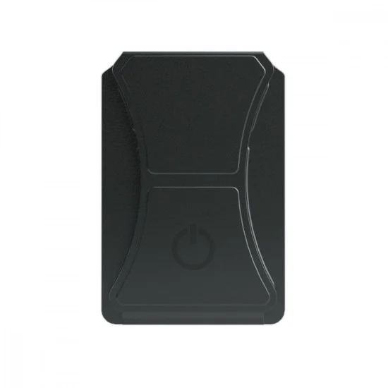 Goui - Magnetic Leather Wallet - Black