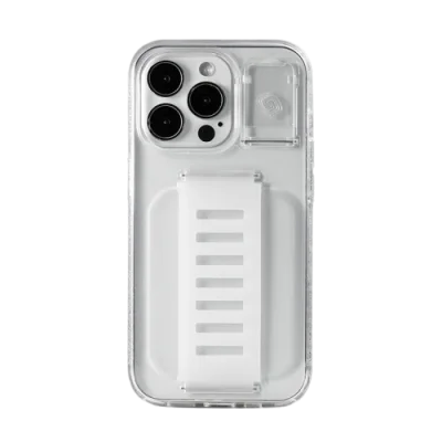 Cover Iphone 14 Pro Boost Case with Kickstand Grip2u (Clear)