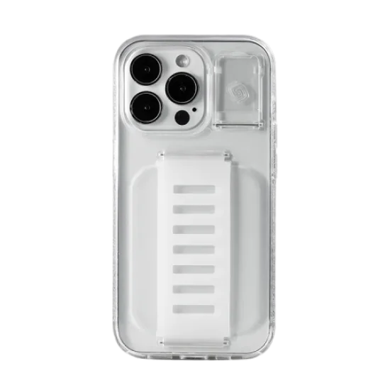 Cover Iphone 14 Pro Boost Case with Kickstand Grip2u (Clear)
