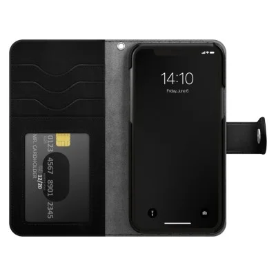 Ideal of Sweden Case for Wallet iPhone 14 Pro Max (Black)