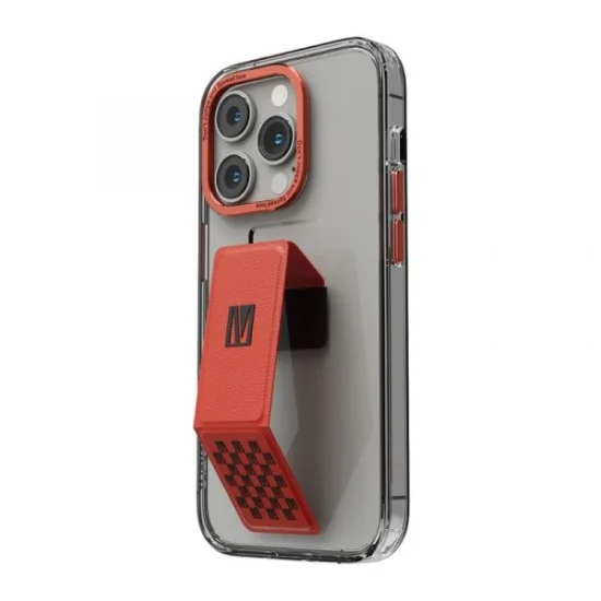Cover Iphone 14 Pro Gripstand Imd Morphix Clara Levelo - Red