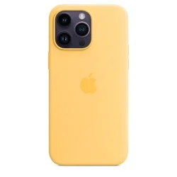 Cover Iphone 14 Pro Silicone With Magsafe Apple - Sunglow