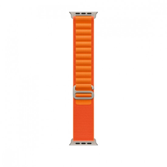 حزام ساعة أبل الترا 49 ملم برتقالي - كبير