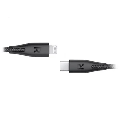 RAVPower Type-C to Lightning Cable 2m Nylon Black