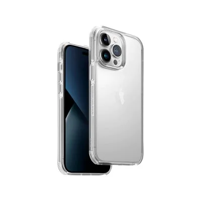 Cover Iphone 14 Pro Hybrid Combat Uniq - Crystal clear