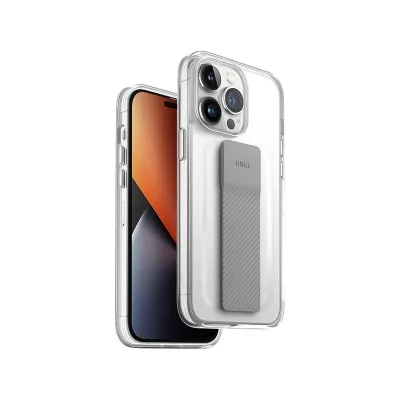Cover Iphone 14 Pro Hybrid Heldro Mount Series Uniq - Lucent Clear
