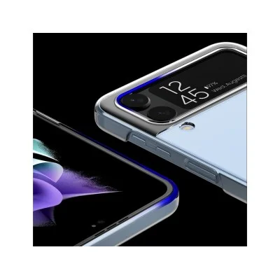 Cover Samsung Z Flip 4 Thickness Slim Case Araree Nukin - Clear