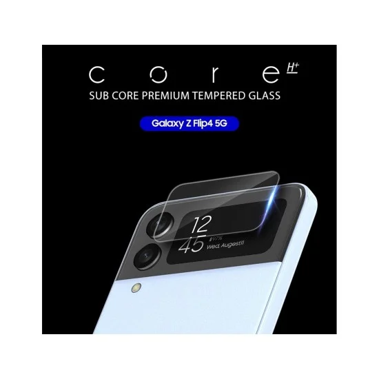 Araree Subcore Front Screen Protector Tempered Glass For Z Flip 4 - Clear