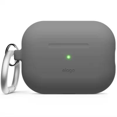 Elago AirPods Pro 1&2 Silicone Hang Case - Dark Gray
