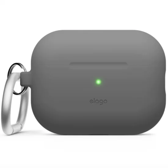 Elago AirPods Pro 1&2 Silicone Hang Case - Dark Gray
