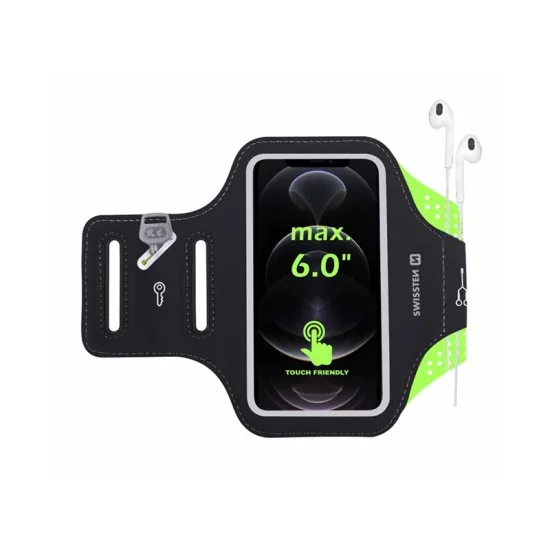 Swissten Armband Case 6.0" - Black