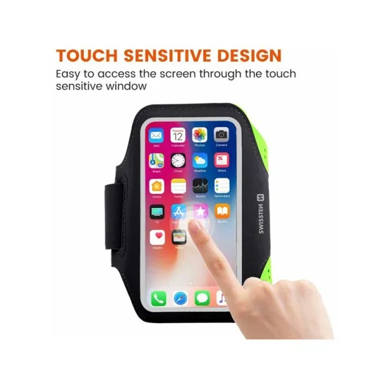 Swissten Armband Case 6.0" - Black