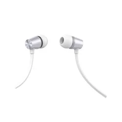 Wired Earbuds Dynamic - Silver / White