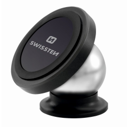 Swissten Dashboard Magnetic Universal Car Holder-Black