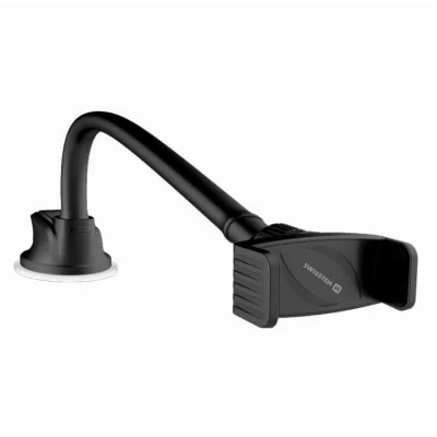 Swissten Dashboard and Windshield Universal Car Holders for Smartphones-Black