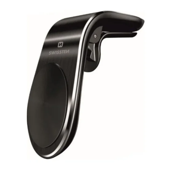 Swissten Air Vent Magnetic Universal Car Holder S-Grip Easy Mount-Black