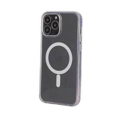 Cover Iphone 13 Pro Magnetic Shockproof Devia Pure - Clear