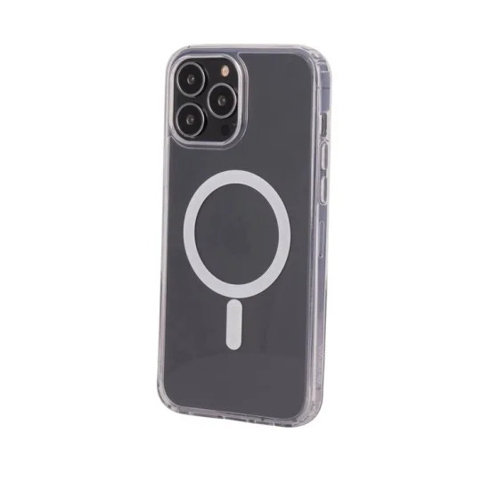 Cover Iphone 13 Pro Magnetic Shockproof Devia Pure - Clear
