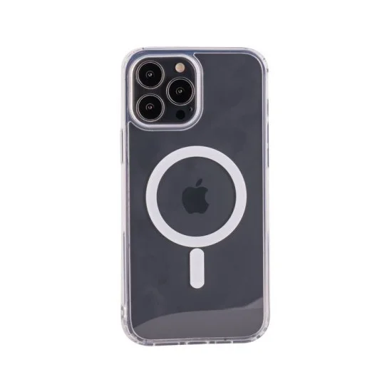 Cover Iphone 13 Pro Magnetic Shockproof Devia Pure - Clear