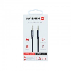 Swissten 3.5MM Audio Cable 1.5M - Black